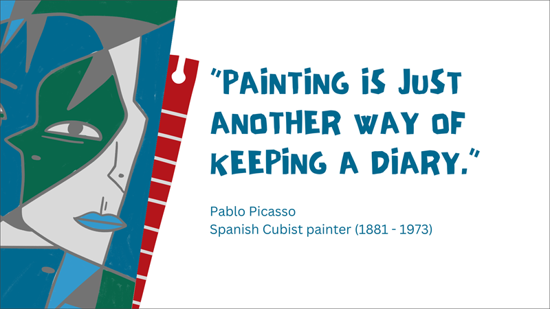 Picasso Quote example