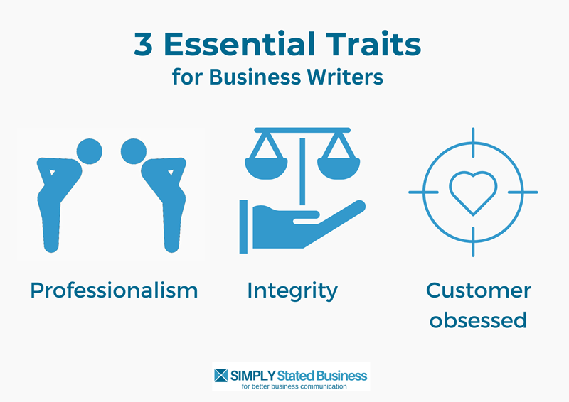 Business writer traits