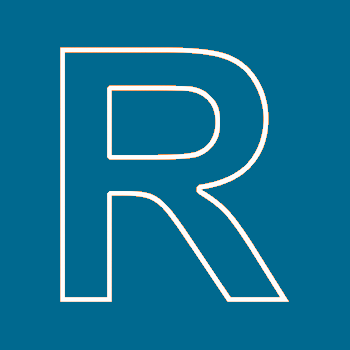 Letter R example of writing slip up