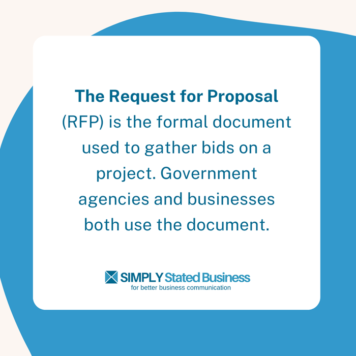 Request for Proposal definition